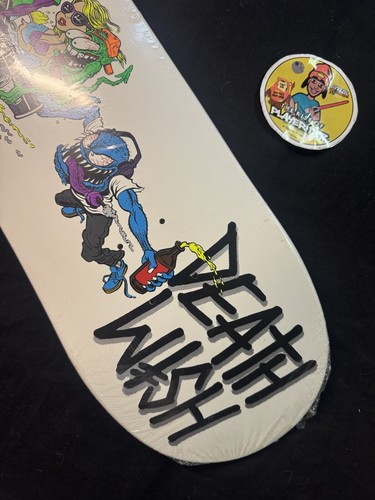 SUPER RARE Erik Ellington Creeps Deathwish Skateboard Deck Team Model In Shrink - Picture 8 of 9