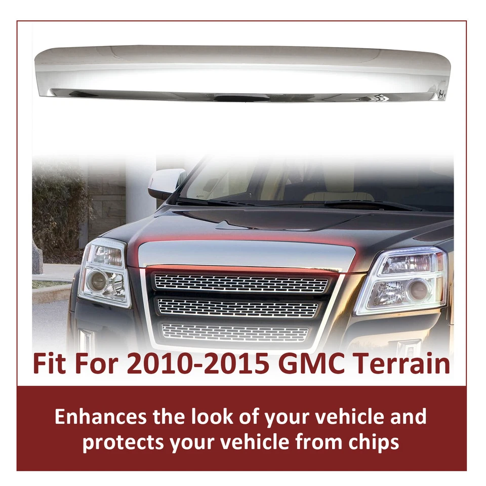 Hood Molding Trim Moulding Chrome For GMC Terrain 2010-2015 GM1235118 22969925 - Image 2 of 4