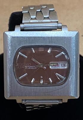 70s SEIKO AUTOMATIC 純正ベルト 変わり文字盤 日本製 腕時計 限定 セット セイコー メカニカル 腕時計 SEIKO 時計 メンズ