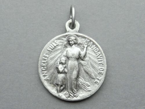 Antique Religious Medal. Sanctus Michael Archangelus. Angel. Michel Archangel. - Picture 4 of 4
