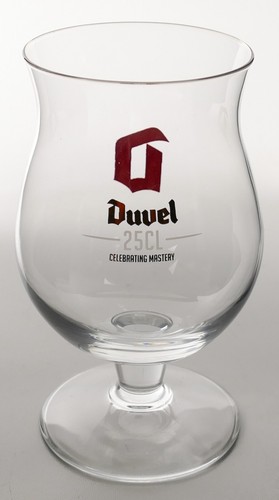 Duvel Beer Belgium 25cl Exclusive Glass Cup Celebrating Mastery Bar Glasses 0974 - Picture 1 of 3