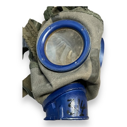 Gasmaske Orig. mit Dose Wehrmacht 2. WK , Filter Original versiegelt m. Stempel - Bild 12 von 14