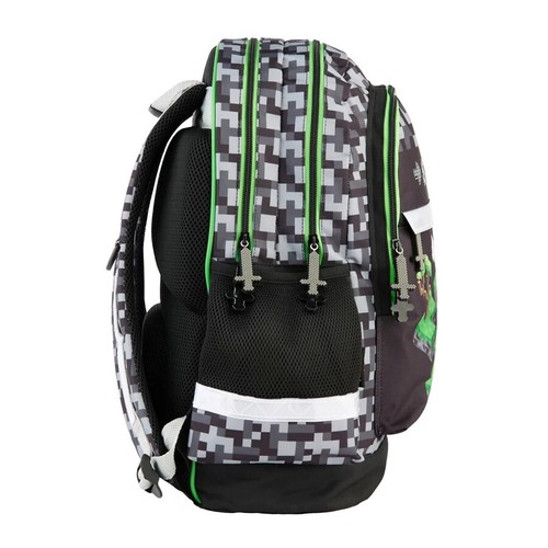 11tlg Minecraft Pixel Schultrolley Ranzen Schulranzen rucksack fur jungen neu - Bild 3 von 16