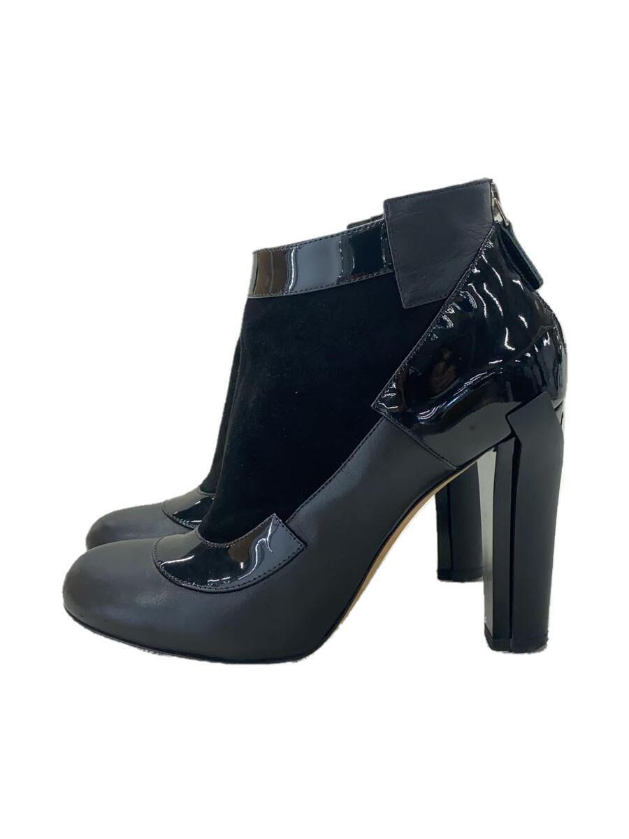 【新品・未使用】ＣＨＡＮＥＬ 　Ａｎｋｌｅ　Ｂｏｏｔｓ Chanel Ankle Boots Booties Shoes 22A Black Size 40.5 NEW