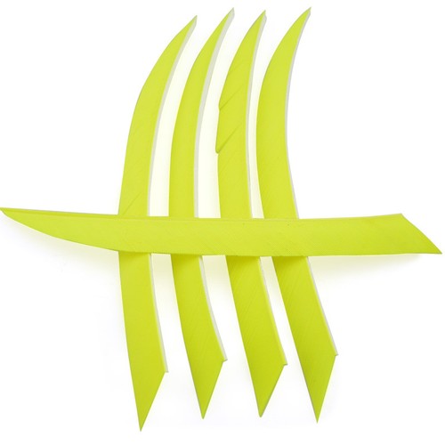 50X 5" Archery Feathers Arrow Natural Fletches Turkey Fletching Right Wing DIY - Picture 10 of 19