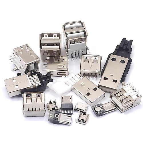 USB Female/Male Socket Interface Square Port Replacement Type A/B Jack Connector - Picture 4 of 47
