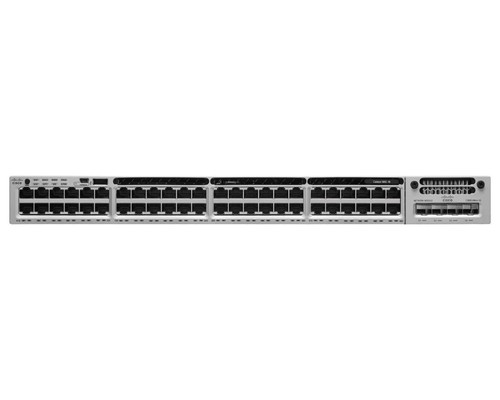 Cisco WS-C3850-48U-S with C3850-NM-2-10G and 2x 1100W PSU Gigabit UPOE Switch. - Picture 3 of 3