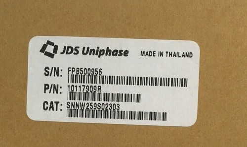 JDS Uniphase SN Series Switch   CAT: SNNW259S02303   PN: 10117909R  Fiber - Picture 4 of 5