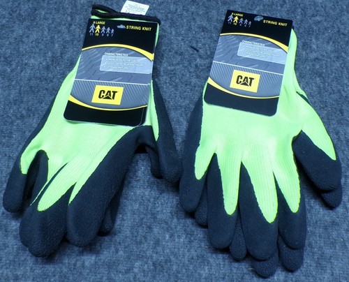 2 Stück CAT String Strick Handschuhe Polyester Shell Größe X-LARGE CAT017418X - Bild 1 von 7