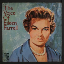 EILEEN FARRELL: voice of MGM Records 12" LP 33 RPM