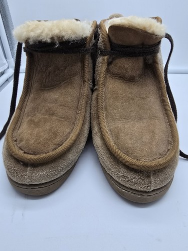 Koolaburra by Ugg Brawa Sheepskin 10 Men Brown - Picture 5 of 10
