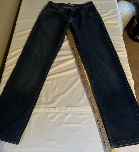 Lee 5277825 Straight Fit- Straight Leg Jeans Boys Size 16R Adjustable Waist Nice - Picture 8 of 9