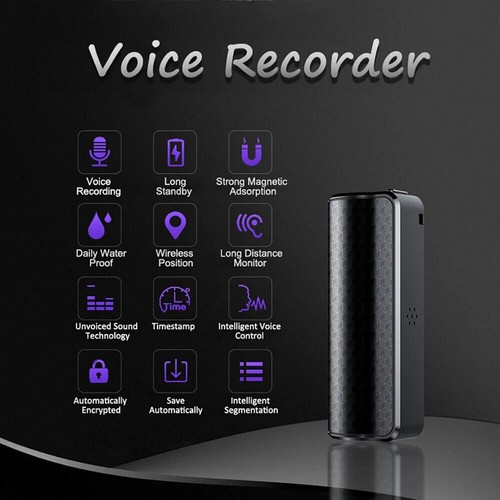 MP3 Magnetic Recording Device Voice Activated Mini Audio Recorder Portable - Picture 15 of 18