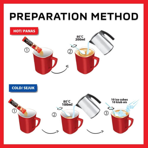 1 PACK X NESCAFE 3 en 1 Mezcla y Prepara Café Instantáneo Original 25 Palitos - Imagen 2 de 3