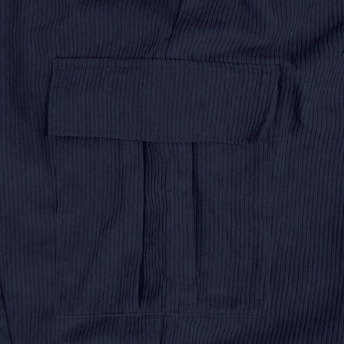 Pantalones deportivos sueltos informales rectos de pana cargo para hombre - Imagen 17 de 29