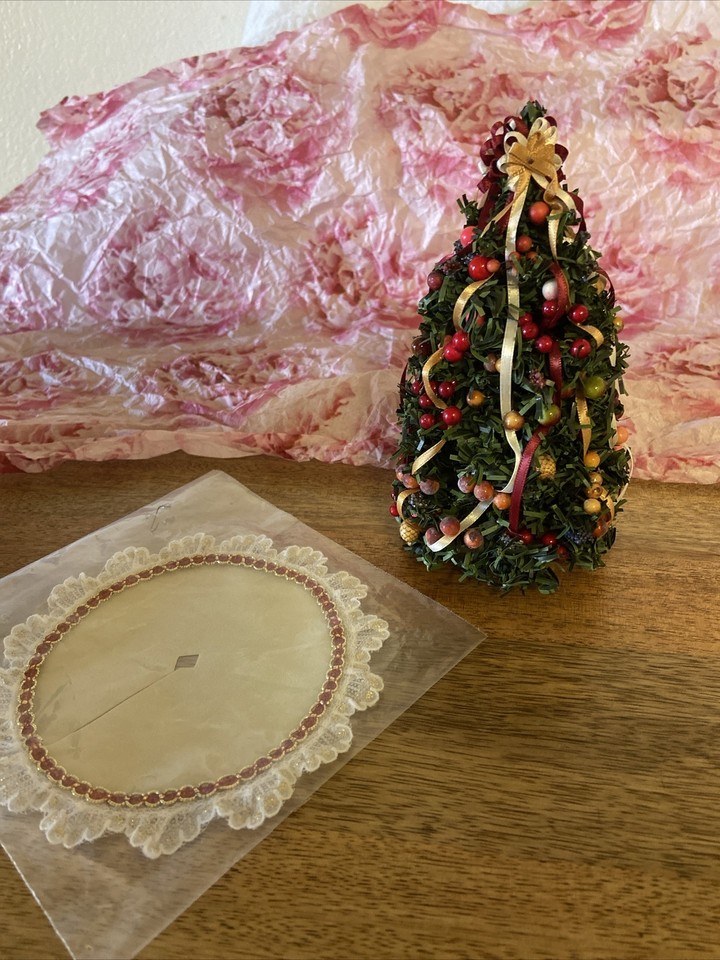 dollhouse miniature christmas tree ornaments vintage eBay