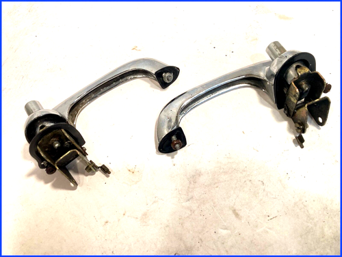 Mustang Pro 1965-1966/usado diestro + diestro cromo exterior manijas de puerta con HDW - Imagen 2 de 2