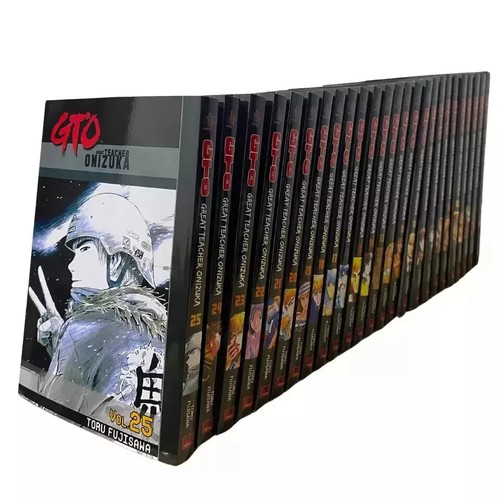 Great Teacher Onizuka GTO Manga Half/Full Set Volume 1-25 English Version Comic - Bild 1 von 19