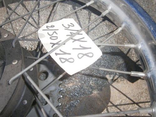 RADAELLI CERCHIO WHEEL 2.50 18 NOS EPOCA ORIGINALE POSTERIORE 50 125 CROSS BETA - Imagen 2 de 12