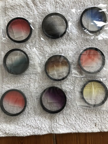 Juego de Filtros de Efectos Especiales Opteka 52mm 9-Piezas HD Multicaa Graduado Color