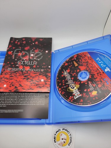 Fate Extella The Umbral Star Versión Coreana (PlayStation 4 PS4, 2016) CIB Manual - Imagen 3 de 4
