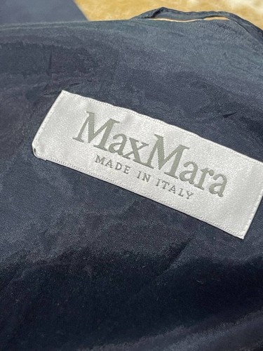 Max Mara Italy Linen Vest Waistcoats Women’s Open Front Navy GB12/US10/IT44 - Picture 11 of 15