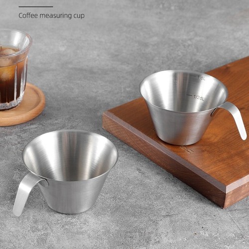 Italianed Coffee Extraction Measuring Cup 304 Food-Grade Stainless Steel Cup - Bild 5 von 8