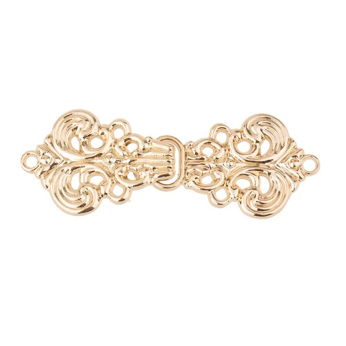 5 Pairs Fashion Swirl Flower Cape Cloak Clasp Fasteners Sew On Hooks AU - Picture 30 of 54