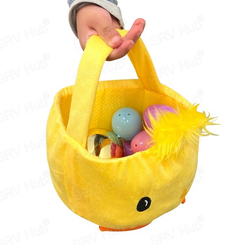 Easter Chick Basket with Fillable Eggs, Candy Treat Bucket for Kids & Gifts UK - Picture 70 of 79