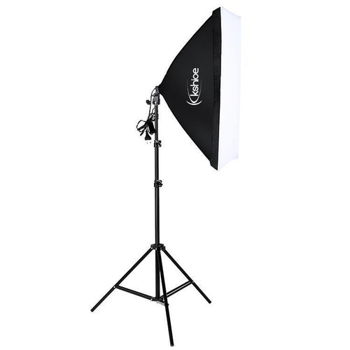 Profi Fotostudio Softbox Set Hintergrundsystem Studioleuchte Studioset Tasche DE - Bild 6 von 11