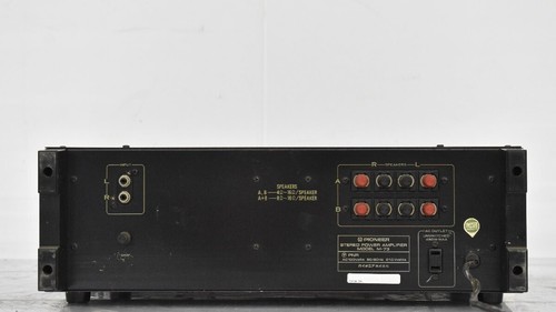 Pioneer M-73 Home Audio Stereo Endstufe gebraucht, Betrieb bestätigt - Bild 6 von 7