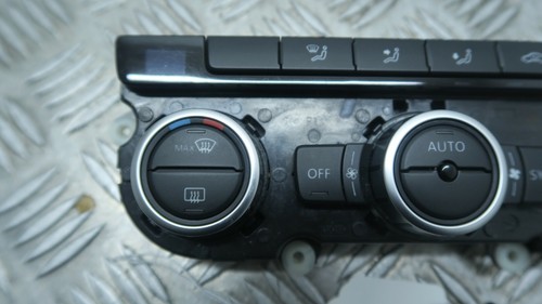 2014 VOLKSWAGEN GOLF MK6 AC HEATER CONTROL SWITCH PANEL 3AA907044BP REF12558 - Picture 2 of 8