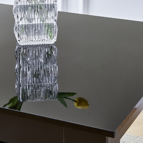 Modern Square Dining Table & Chairs Set for 2/4 Wooden Dining Room Set 3 Colors - Picture 42 of 72