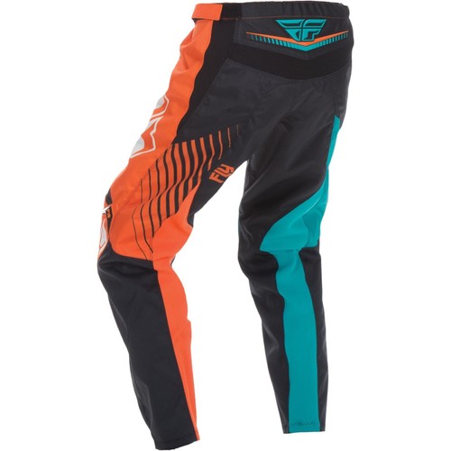 FLY F-16 YOUTH MOTOCROSS / ATV RACING & RIDING PANTS ~ ORG/BLK/TL SIZE 20 YOUTH - Picture 3 of 4