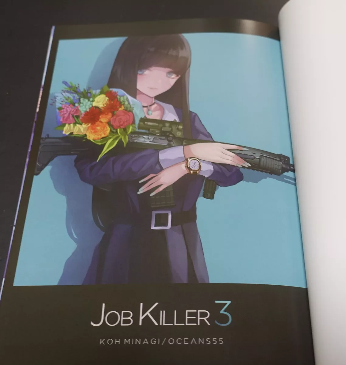 OCEANS55 KOH MINAGI Gun Action Comic & Illustration Book Killer Job 3 | eBay