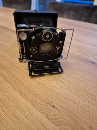agfa ninon 9x6 plate camera rare rietzschel transition model 1926 - Bild 4 von 17