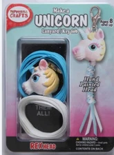 Pepperell Crafts, Make A Unicorn Lanyard / Key fob Kit