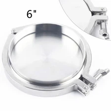 6inch End Cap +Weld On Ferrule +Tri-clamp + Gasket Sanitary Stainless Steel 304