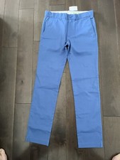 J. Crew Crewcuts Girls Stretch Pant Adjustable Waist Pockets Stretch 16 Blue