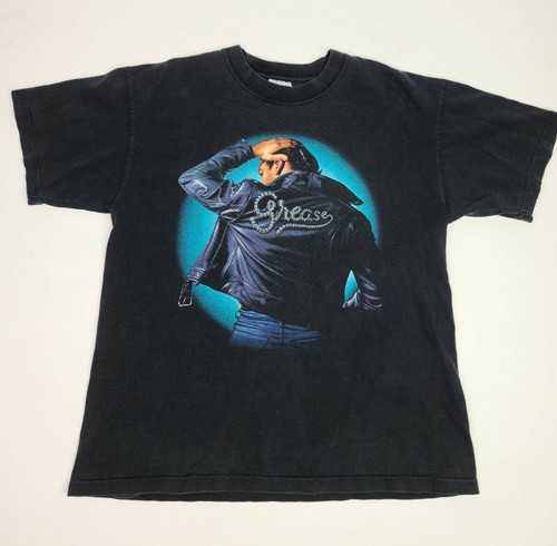 Vintage Grease John Travolta Movie Promo Tshirt Si