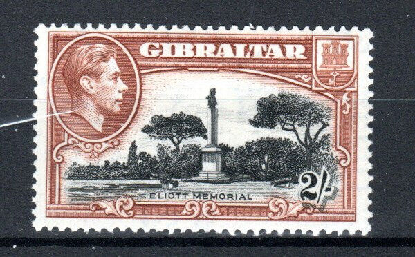(Gibraltar) Gibilterra 1938 2s Eliott Memorial Perf 13 1/2 Sg 128a MH (Gibraltar) Gibilterra 1938 2s Eliott Memorial Perf 13 1/2 Sg 128a MH