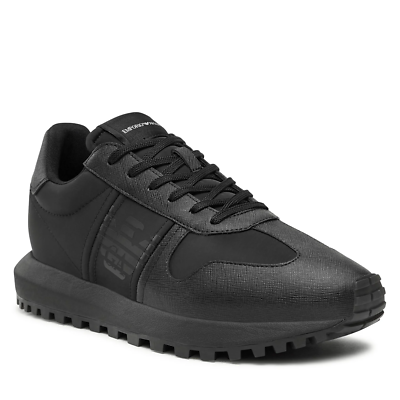 Shoes Sneaker EMPORIO ARMANI Man Sz. US 9,5 X4X640XN949 K001