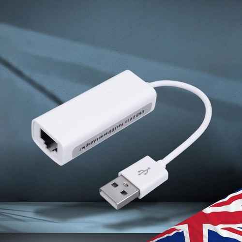 PC Internet USB 100Mbps Wired LAN Adapter USB2.0 Network Card for Macbook Tablet