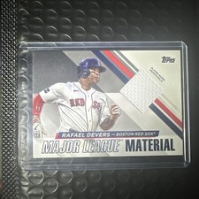 Rafael Devers Player Worn Relic 2024 Topps Major League Material #MLM-RD Red Sox