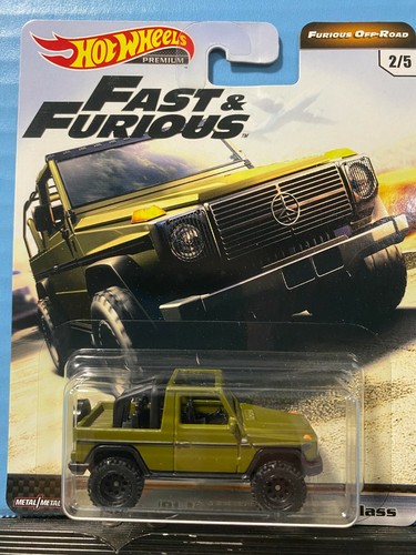 1/64 HOT WHEELS REAL RIDERS FURIOUS OFF ROAD FAST & FURIOUS 1991 MERCEDES-BENZ - Picture 1 of 2