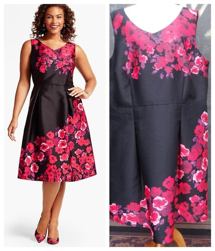 Talbots Plus Size 22W dress U PICK, Italian wool, Flounce, Godet, short sleeve - Picture 16 of 22