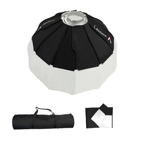 Aputure Lantern Softbox 26 inch 65cm modifiers Spherical Collapsible Bowens Spee - Picture 9 of 12