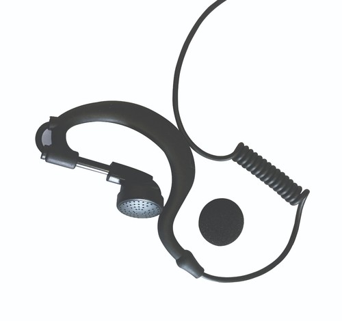 3,5 mm Jack SŁUCHAJ TYLKO G KSZTAŁT MIĘKKI ZACZEP NA UCHO DO 2 PINOWEGO RADIA BAOFENG - Zdjęcie 2 z 4