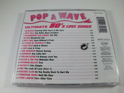 Pop & Wave - Ultimate 80s Lovesongs - CD  OVP - Bild 2 von 2