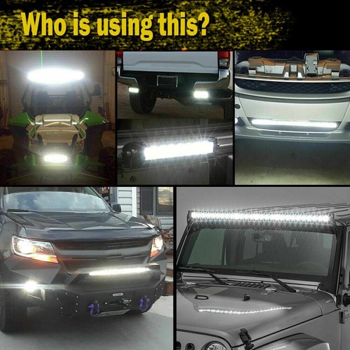 32'' 300W LED Light Bar Offroad Driving Fog Spot Flood Trucks ATV UTV UTE + Wire - Picture 14 of 14